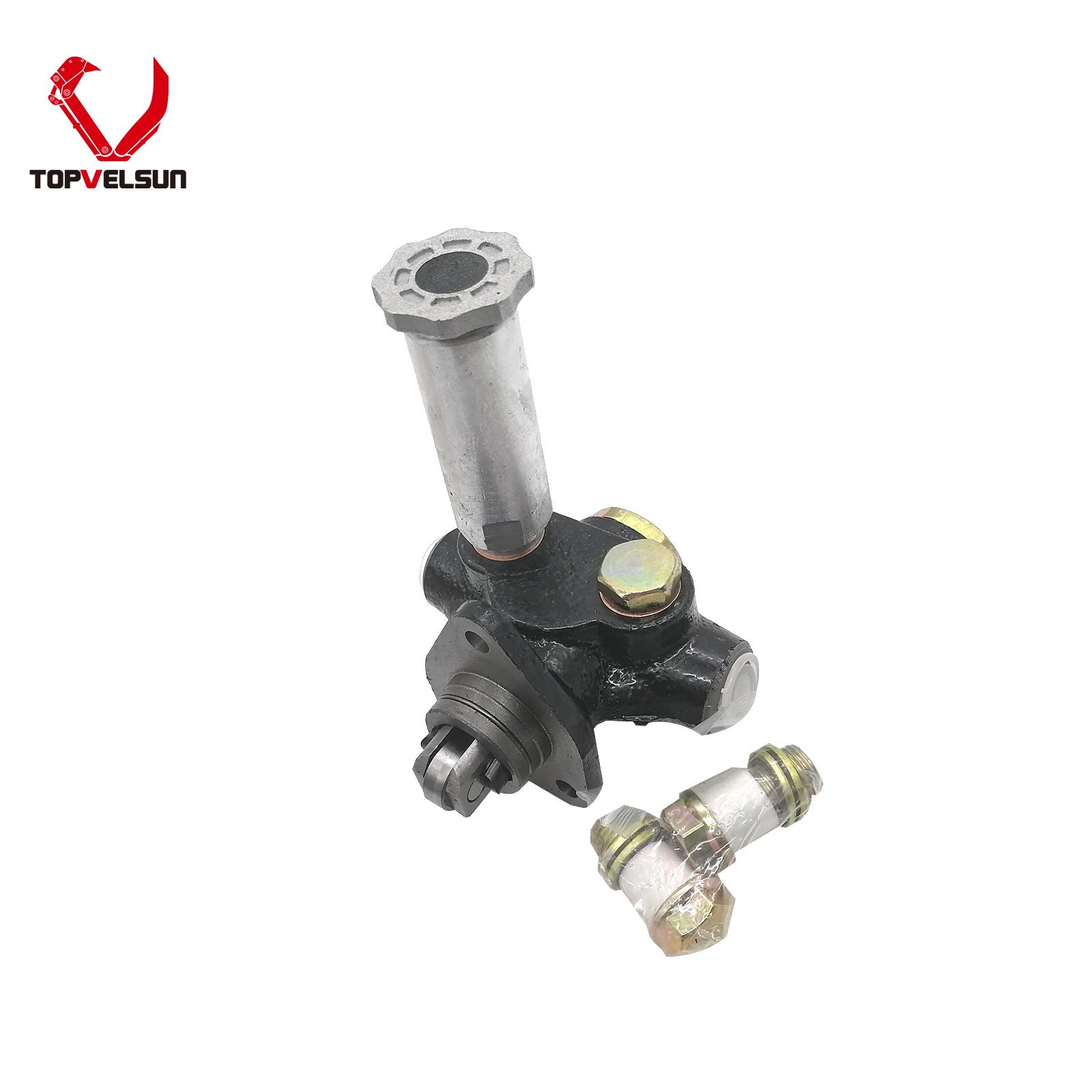 TOPVELSUN Fuel Feed Pump Compatible with Kato 6D14 Engine S6K Excavator