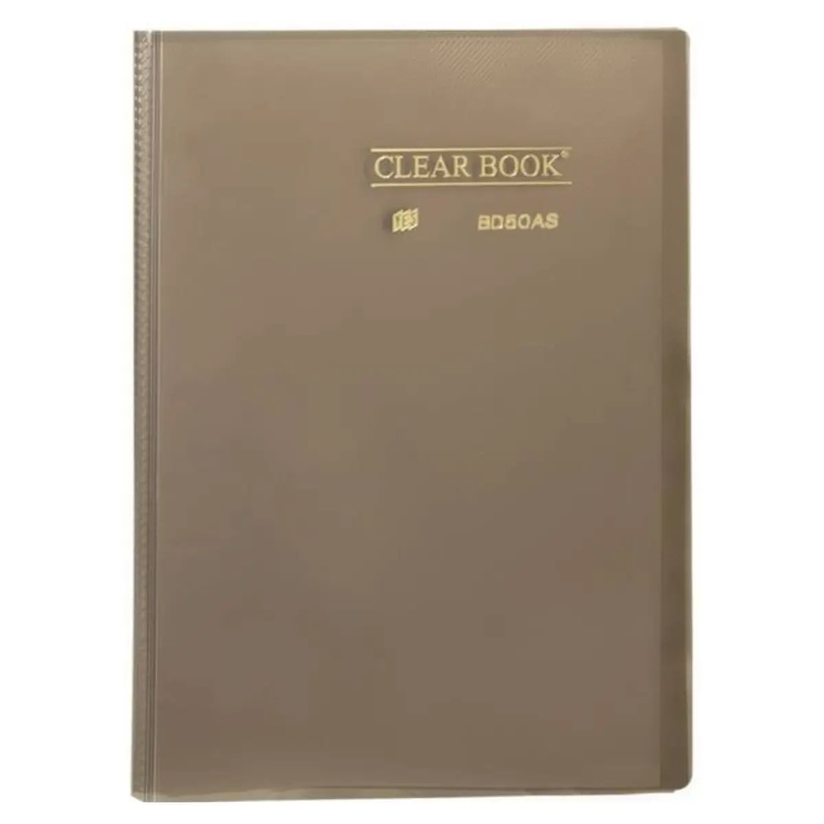 A4 Catalog Folder with 50 Sheets Transparent Plastic Clearbook Yes Fume Crystal Files Examinations