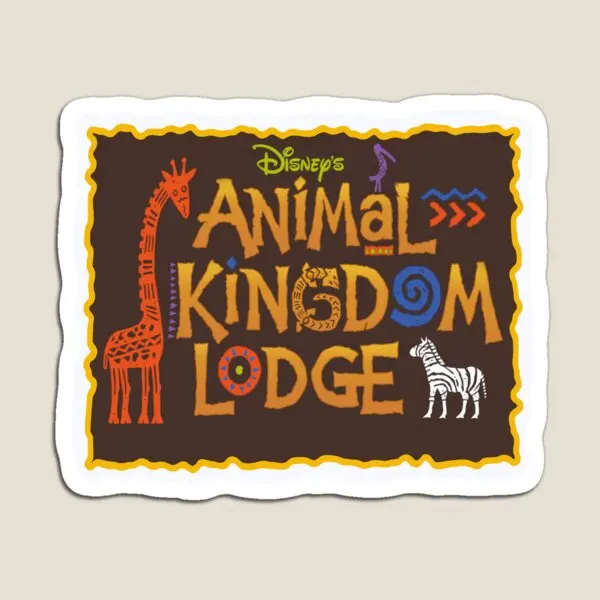 Animal reino lodge ímã decoração para geladeira organizador brinquedo bonito titular do bebê crianças magnético engraçado geladeira adesivos casa