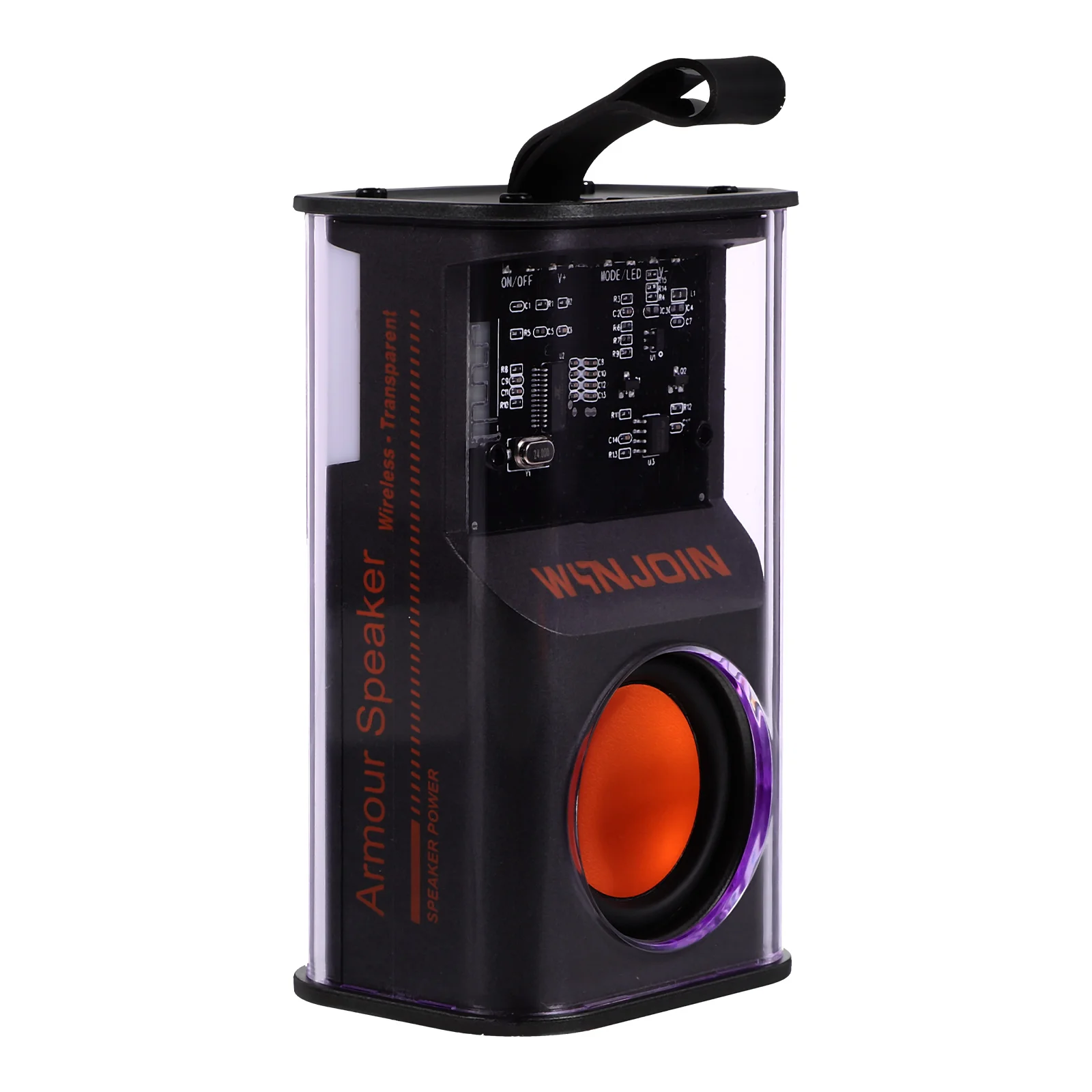 

Portable Speaker Wireless LED Lights Home Colorful Sound Stereo Speakers Travel Party Music Player RGB