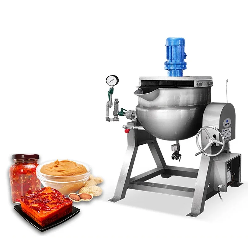 온도 조절 혼합 재킷 냄비, 전자동 수프 냄비, 웍, 요리 냄비, 전기 가열, 스터핑 믹서, 신제품