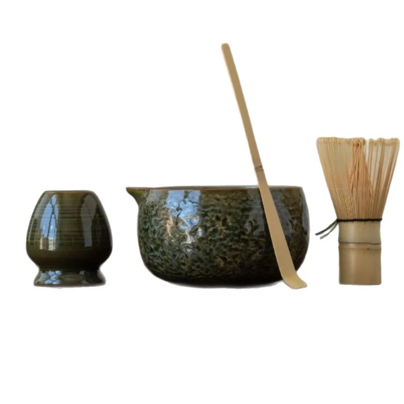 

Gradually change the contrasting color Matcha bowl with mouth Matcha tool brush, point tea bowl Matcha cup accessories mixer