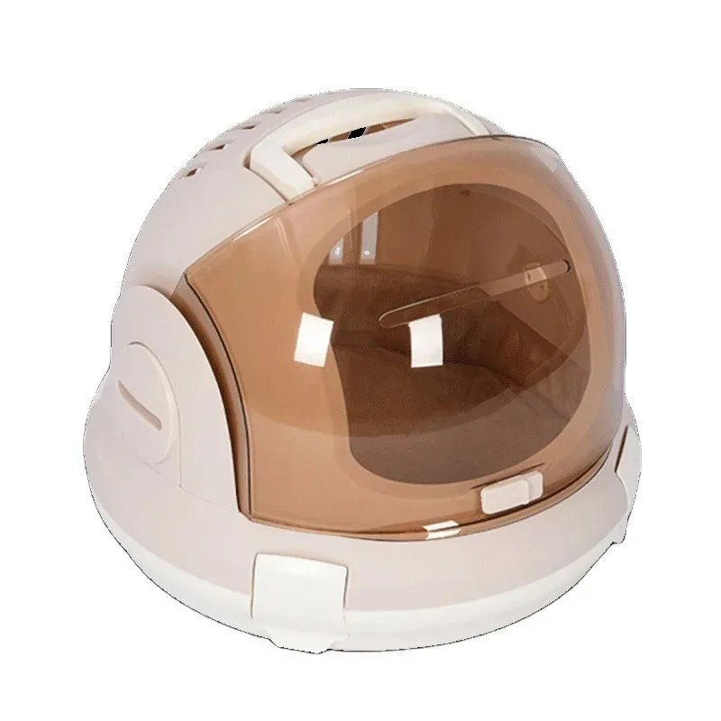 Pakeway 2026 New Astronaut Shaped Pet Carrier Cage Pet Travel Carrier Cat Transport Box
