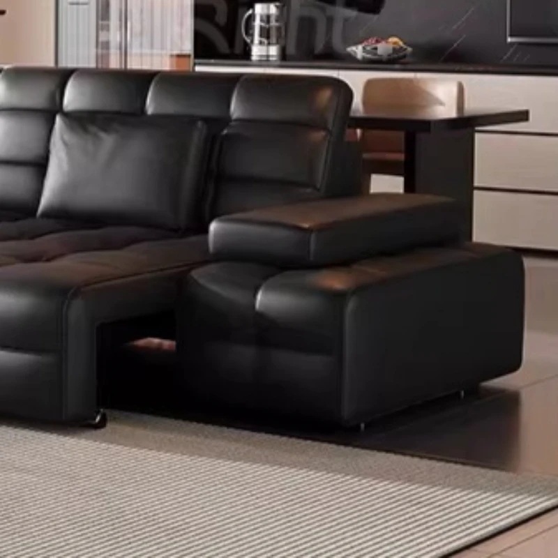 Sofá elétrico italiano moderno loveseat design preto preguiçoso sofá reclinável sala de estar oversized interior divano soggiorno móveis