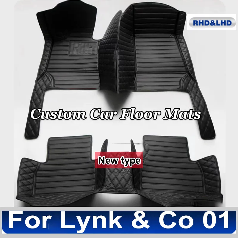 

Автомобильные коврики для Lynk & Co 01 2021, оригинальные автомобильные подкладки для ног, аксессуары для интерьера
