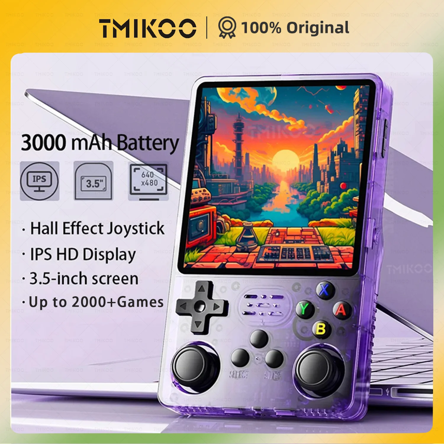 

R36S Retro Handheld Video Game Console Linux System 3.5 Inch IPS Screen Portable Pocket Video Player 64GB/128GB Games Boy Gift
