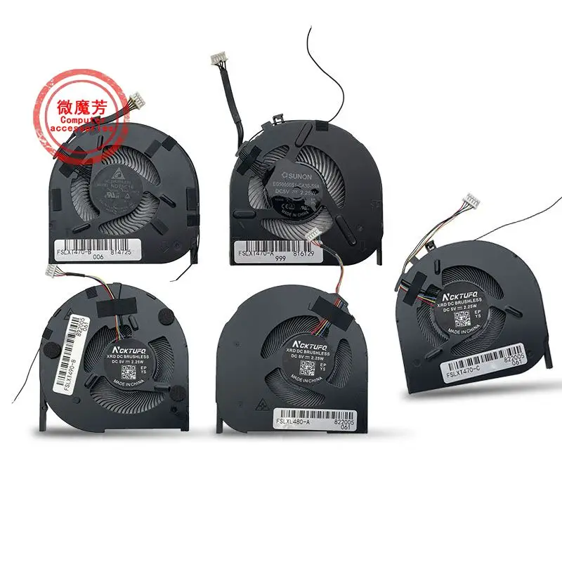 New Laptop CPU Cooling Fan For Lenovo ThinkPad T470 T480 T490 T14 P14S L480 L490 L590