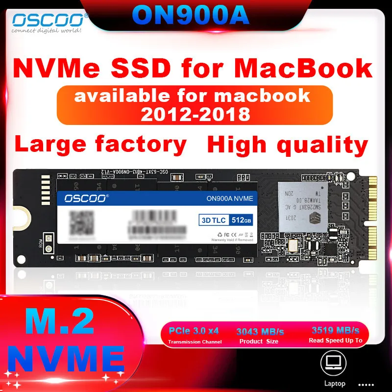 512G 1TB M.2 NVME PCIe SSD dla 2013 2014 2015 Macbook Pro Retina A1502 A1398 Macbook Air A1465 A1466 Dysk półprzewodnikowy