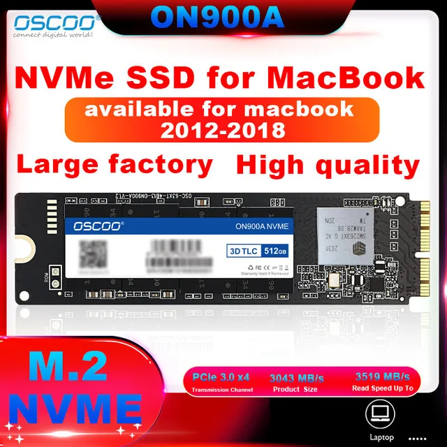 512G 1TB M.2 NVME PCIe SSD dla 2013 2014 2015 Macbook Pro Retina A1502 A1398 Macbook Air A1465 A1466 Dysk półprzewodnikowy