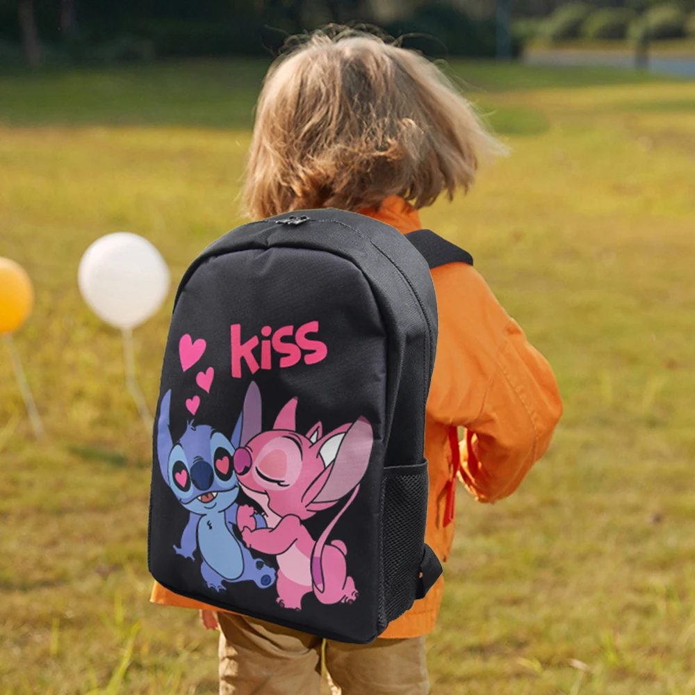 حقيبة ظهر للطلاب ذات سعة كبيرة على الموضة الكرتونية اللطيفة من MINISO، مناسبة لكل من الأولاد والبنات #1