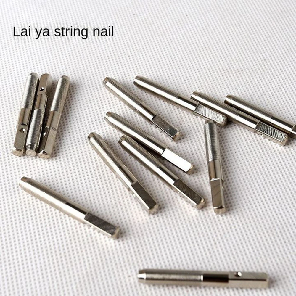 1pc/7pcs Tuning Pin Nails with Rivets For Lyre Harp Small Harp Professional Lyre Pegs Sturdy Nails Musical Stringed Instrument