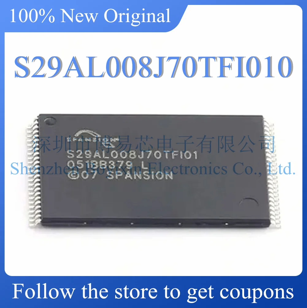 NEW S29AL008J70TFI010.Original Product.TSOP-48