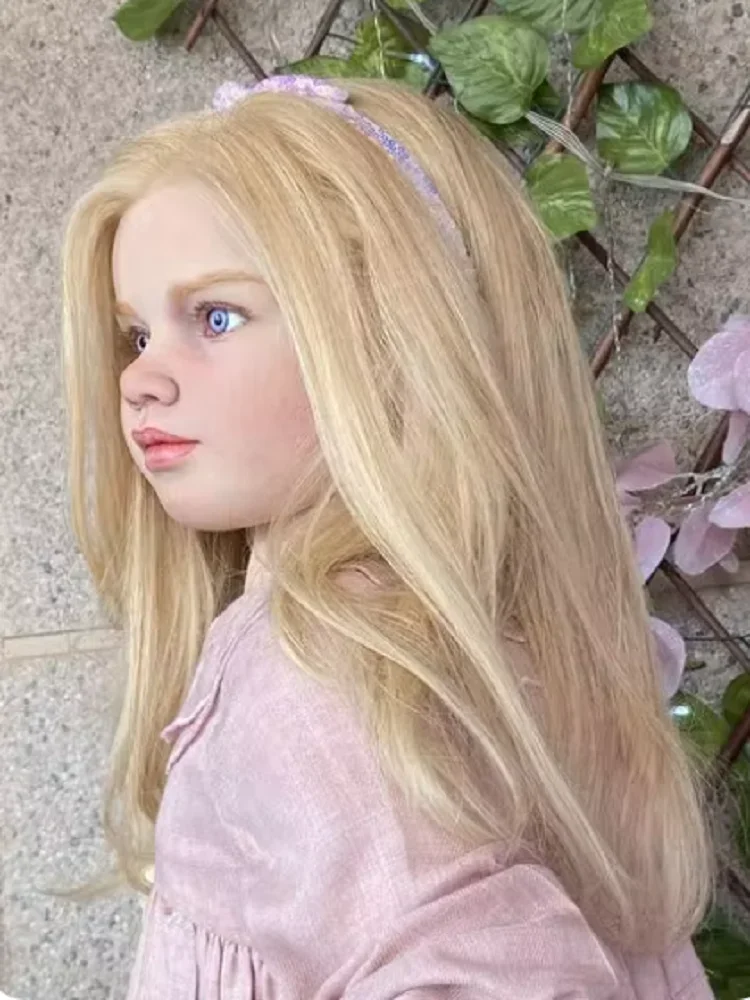 EGO 41 inch/4kg enorme herboren babymeisje Gabriella ongeverfde kit met stoffen lichaam en connector