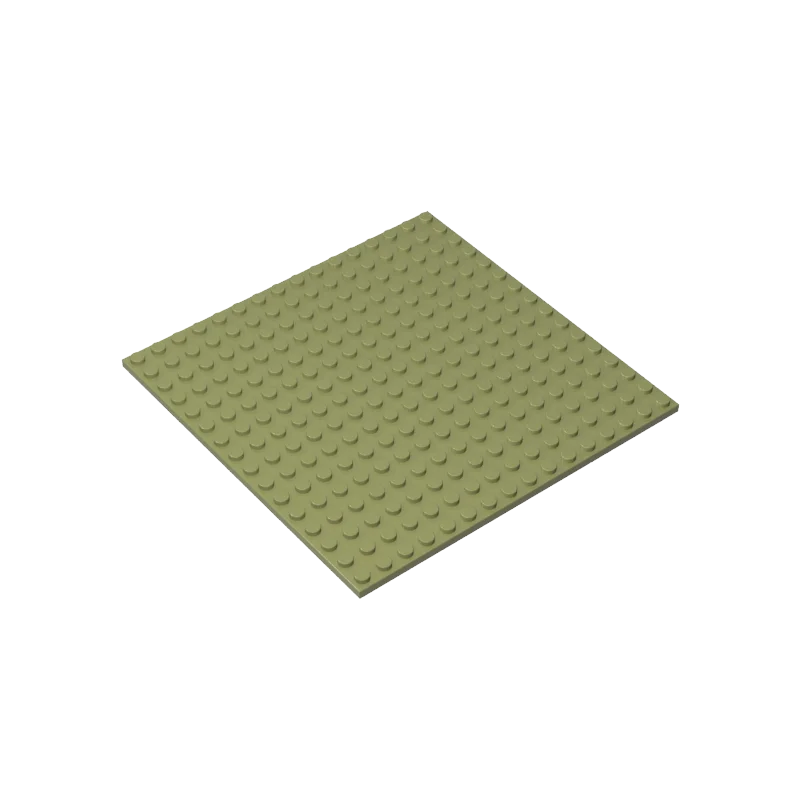 61405 5 stks Bakstenen Plaat 16x16 Onderdelen Bouwstenen Party Favor Geschenken Tiener Volwassen Model DIY Architectuur Plint Standaard Maat