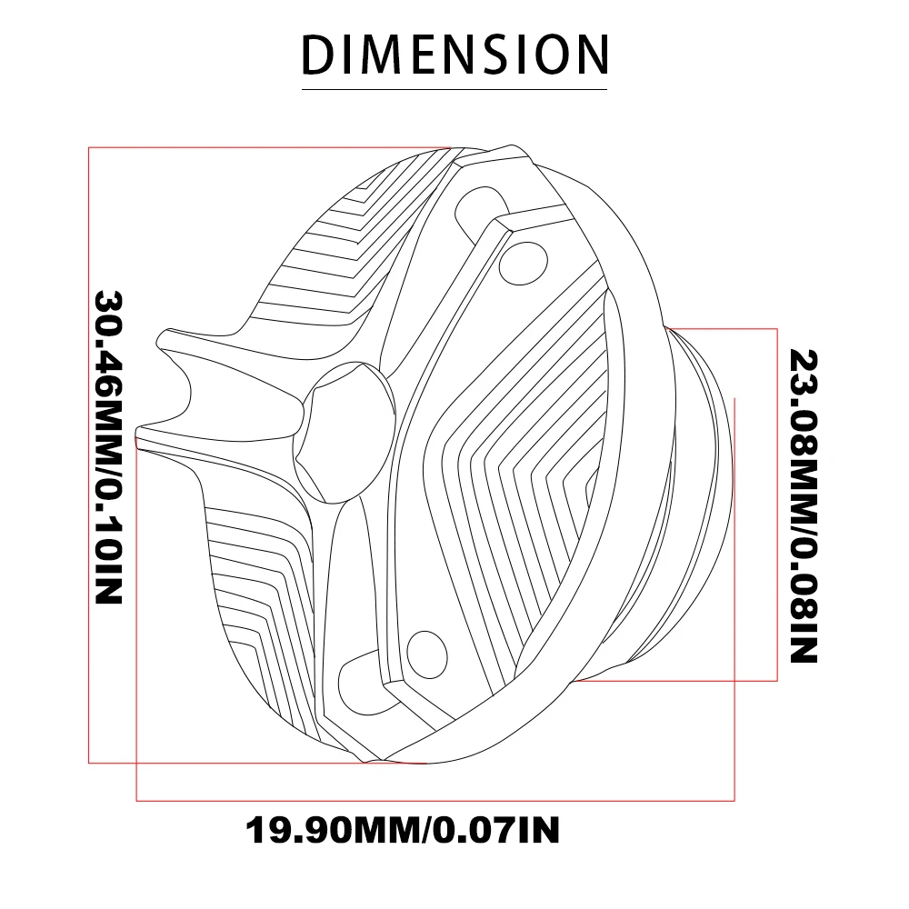 For Honda VFR800/VFR800F/VFR 800 VTEC/Fi/W1 Motorcycle M20*2.5 CNC Aluminum Engine Oil Cap Plug Oil Filler Cup Cover Bolt Screw