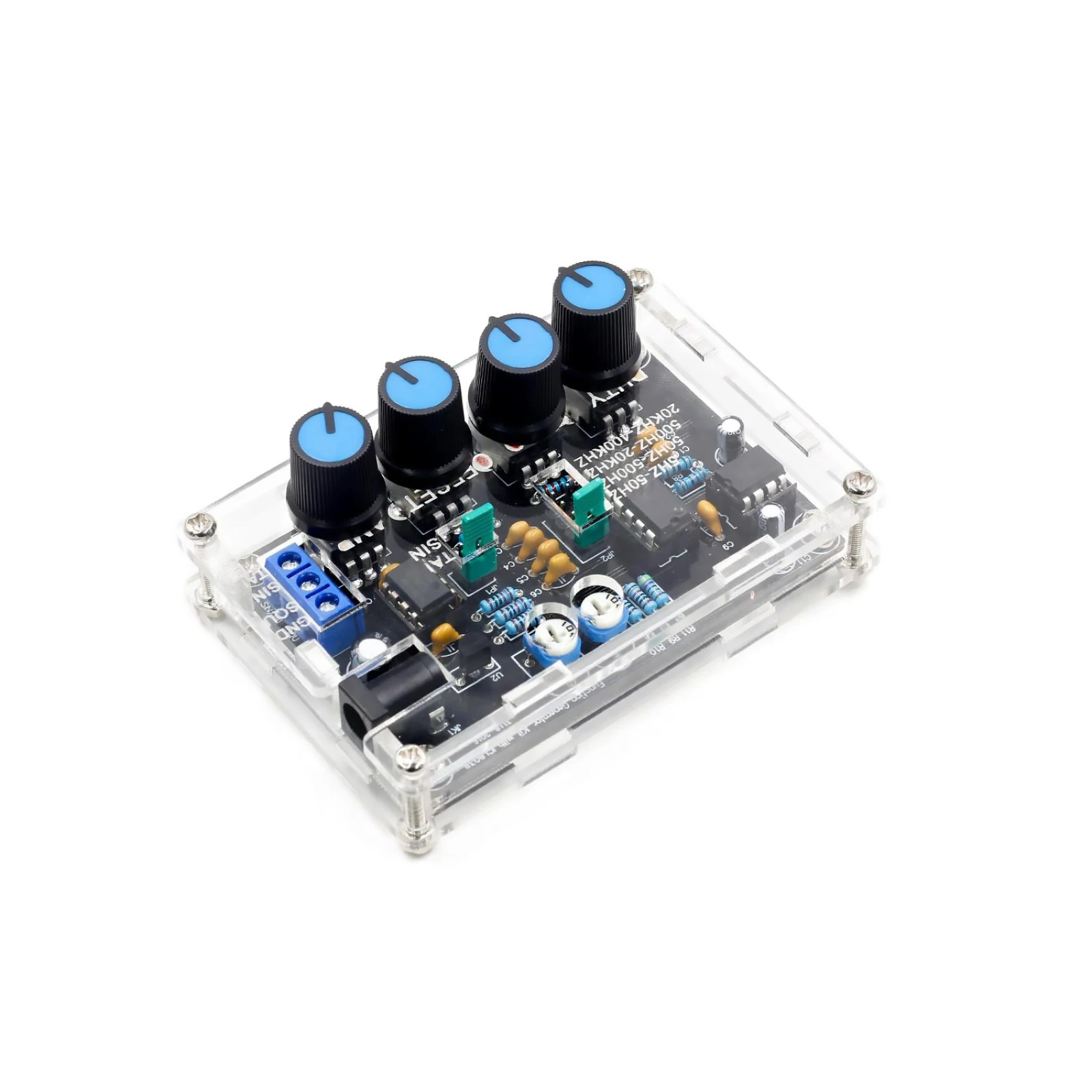 ICL8038 Low-Frequency Signal Generator DIY Kit 12V Xr2206 Shell 5Hz-400kHz Multi-Wave Welding Electronic Circuit Experiment Kit image 3