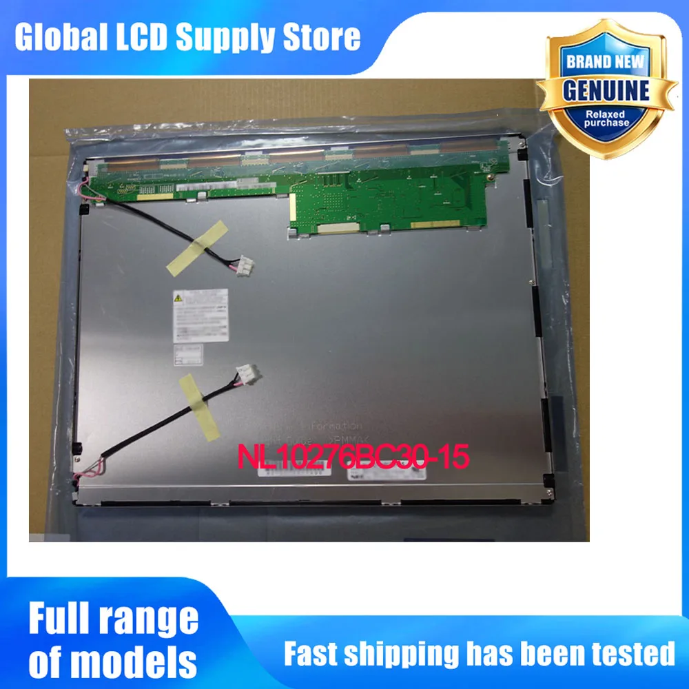 NL10276BC30-15 15.0 Inch 1024*768 LCD Screen Display Panel Replacement for Industrial POS Medical Monitor LCD Display