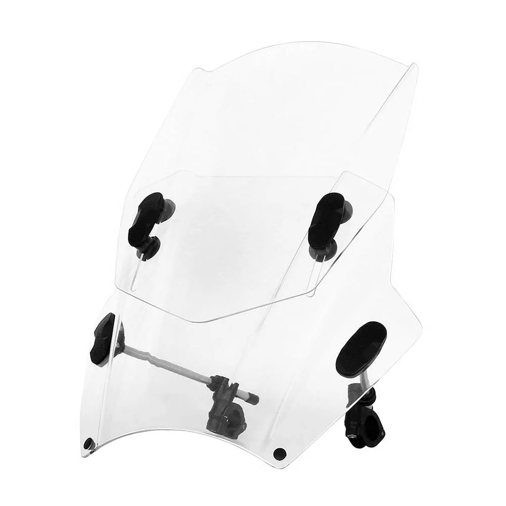 Parabrisas Universal para motocicleta BMW R18 R1200R S1000R, Deflector de soporte ajustable para SCOUT/SCOUT BOBBER indio