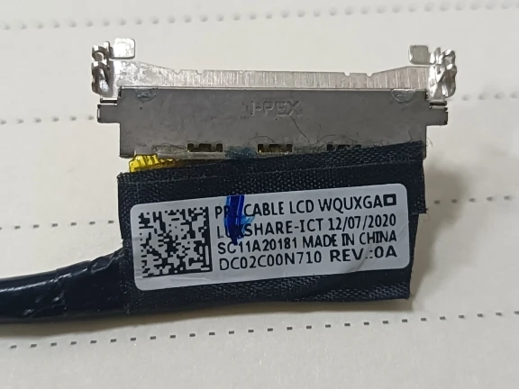 لكابل شاشة Thinkpad X1 Carbon 9TH 21، كابل الكاميرا DC02C00N800 N600