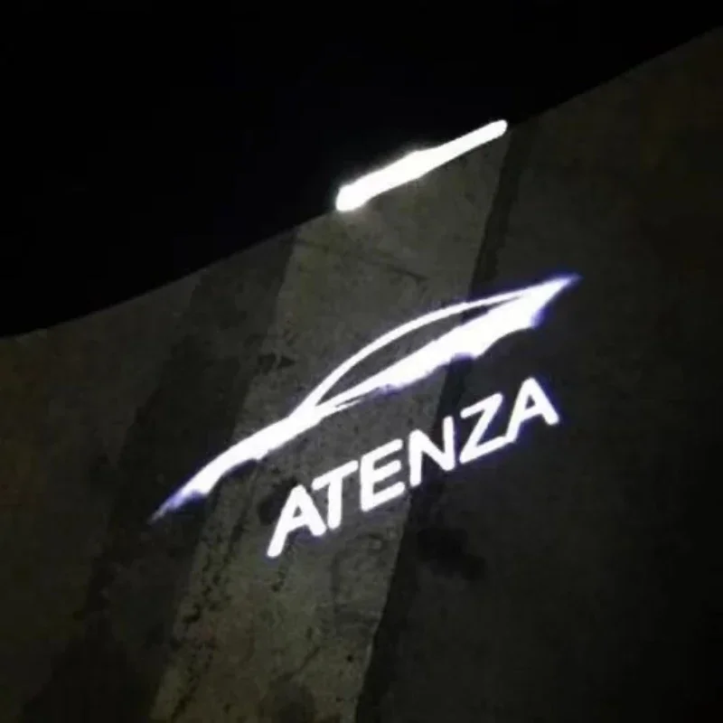 For Mazda  ATENZA 6 2002-2011 2012 2013 2014 2015 2016 2017 2018 2019 Led Car Door Logo Light HD Laser Welcome Lamps Car Goods