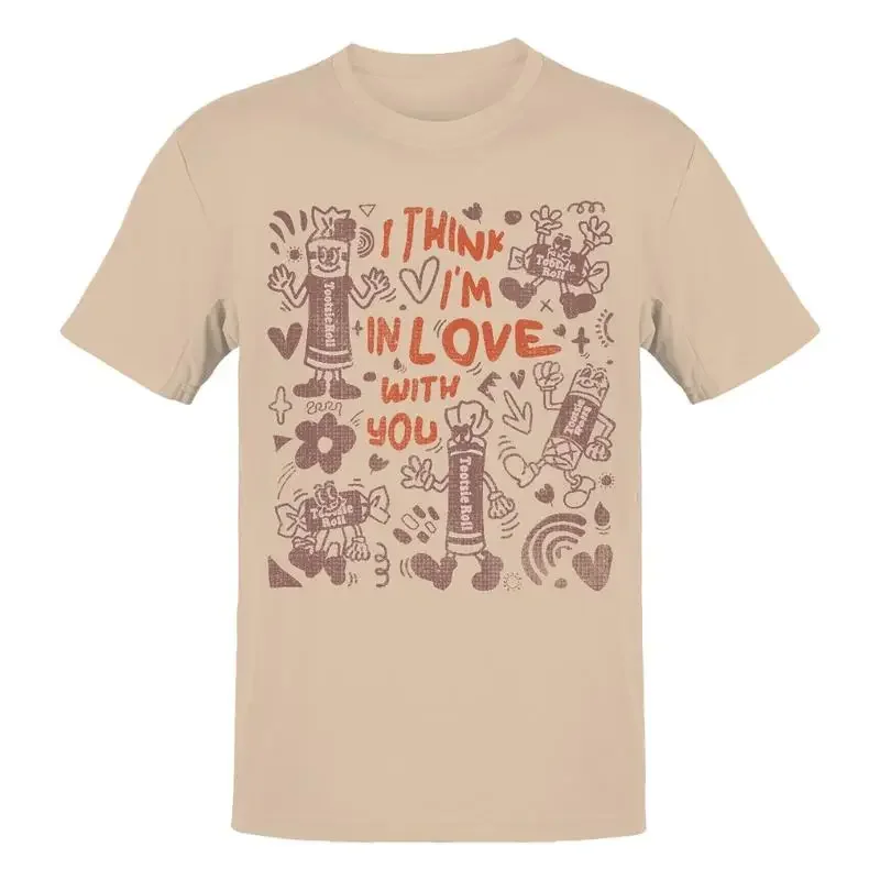Officially Licensed Tootsie Roll Whimsical Love Women's T shirt