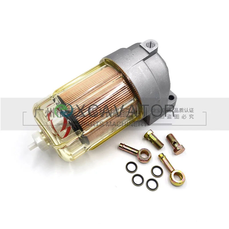 For Hitachi ZAX200 210 230 240 250 330-3 Electronic Fuel Injection Diesel Filter Oil-water Separator Assembly Excavator