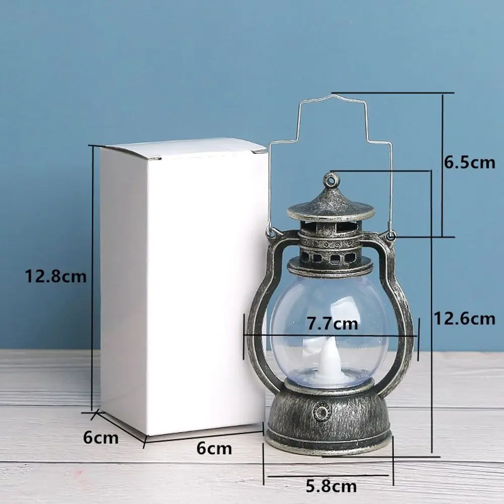 Suministros de fiesta DIY de Pony, colgantes de Navidad para fiesta en casa con lámpara de aceite colgante, decoración navideña, luz Led, linterna de Pony