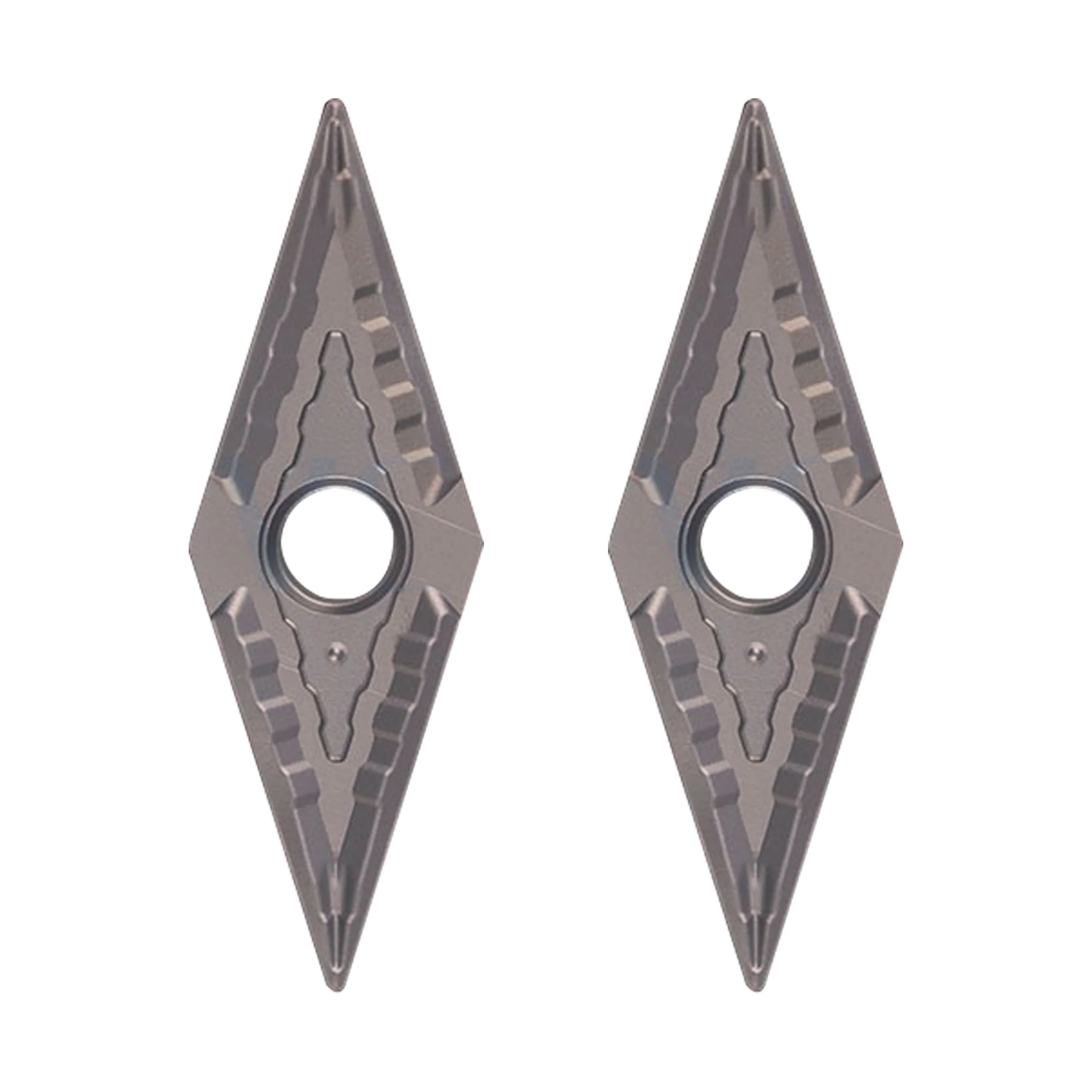 10 шт. VNMG160404-MT NK60 VNMG160408 CNC 35 ° ромб имеют отверстие металлокерамики карбидная вставка с ЧПУ Токарный станок Инструменты обработка лезвия