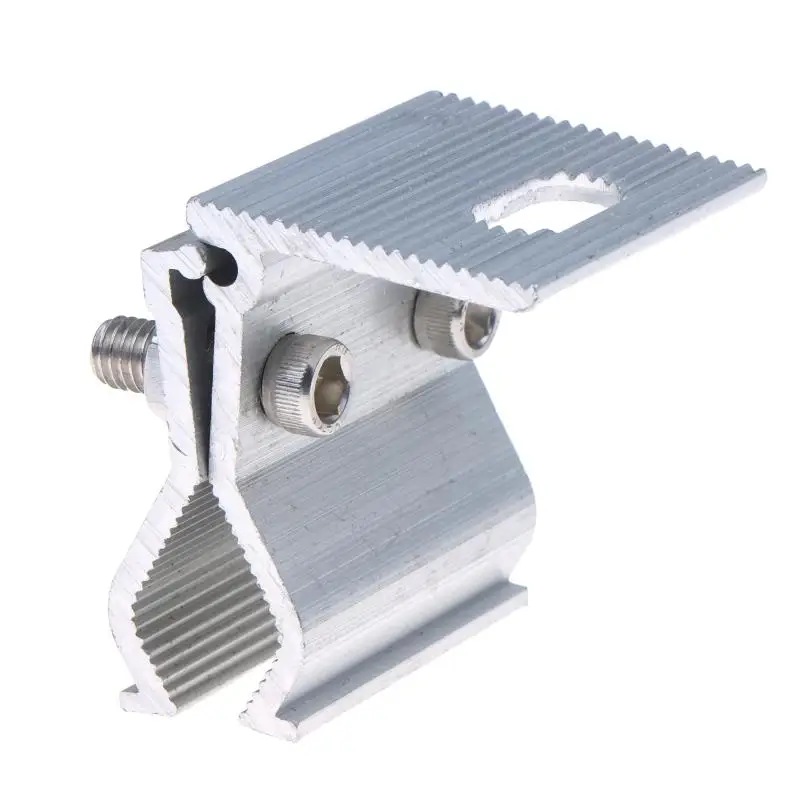 Solar Panel Mounting Brackets Flat Roof Photovoltaic Fixing Clamp Installation Accessories With Nuts Bolts