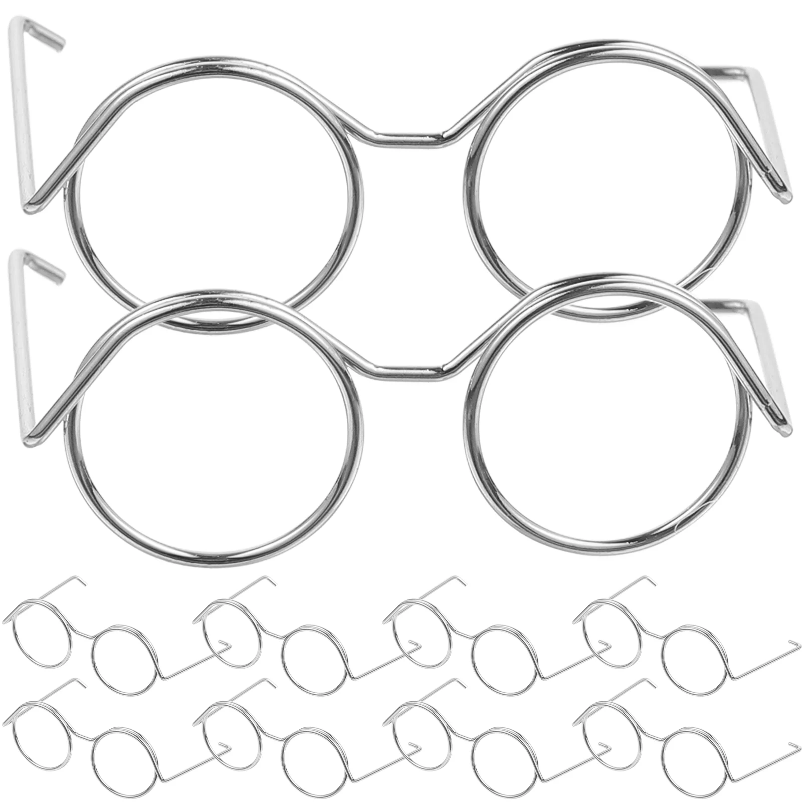 Glasses Sunglasses for Dolls Dress up Props Eyeglasses Clothing Accessories Mini Baby Toys