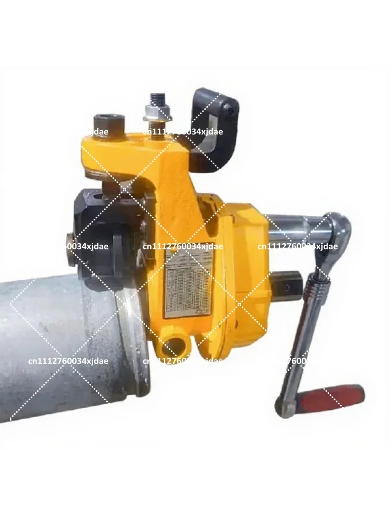 Manual Pipe Grooving Machine Handheld Roll Groover for Steel Aluminum PVC Pipe 1-6 Inch Fire Pipe Trenching Tool