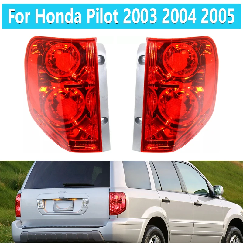 Tail Light For Honda Pilot 2003 04 2005 Tail Lamp Rear Light Driving Lamp Reversing Lamp Stop Parking Brake Lamp Without bulbs