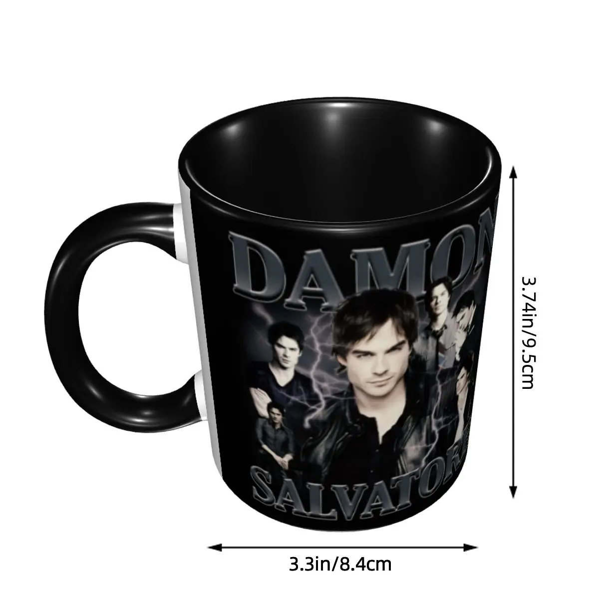 The Vampire Diaries Coffee Mugs DIY Personalized Ian Somerhalder Ceramic Mug Cup Creative Present