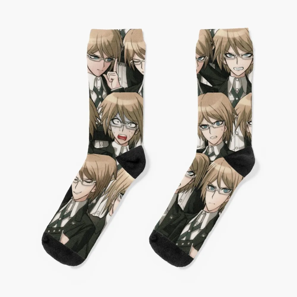 Носки Byakuya Togami, рождественские носки для гольфа, Хэллоуина, противоскользящие футбольные носки для девочек и мужчин