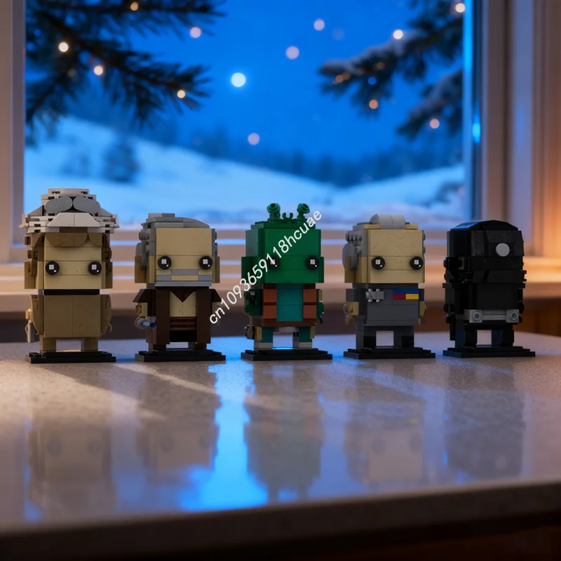 613 pièces MOC une nouvelle espoir Brickheadz Star bataille modèle blocs de construction cadeaux de noël Architecture jouet bricolage idée créative brique enfants