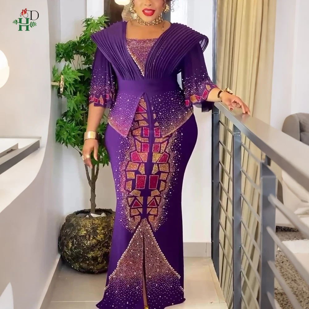 Vestidos Africanos de Lujo con Lentejuelas para Mujer, Vestidos de Novia Turcos, Vestidos Elegantes de Lujo para Mujer, Vestido Africano 2026
