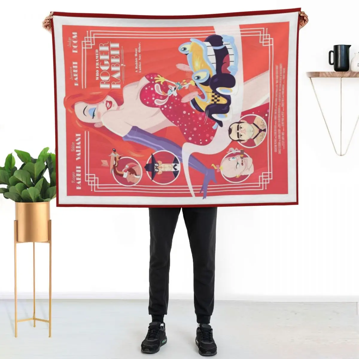 Who Framed Roger Rabbit Throw Blanket Baby Fashion Sofas Blankets For Bed Beach Luxury St Luxury Blankets