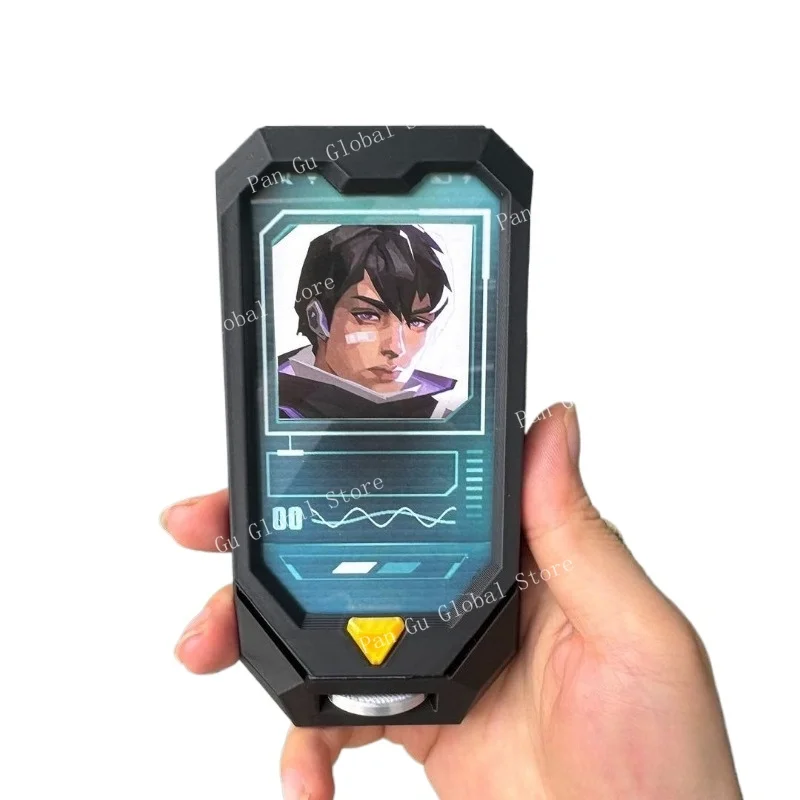 3D-Druck 10 cm/3,93 Zoll Valorant Maßgeschneidertes Handy-Laufwerk Spielperipheriegeräte Cosplay Modell Requisiten Spielzeug Sammlerstück Freund Geschenke