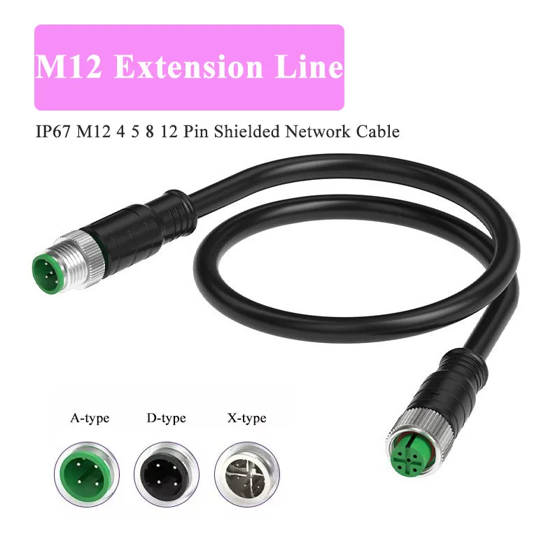 Waterproof M12 4Pin…