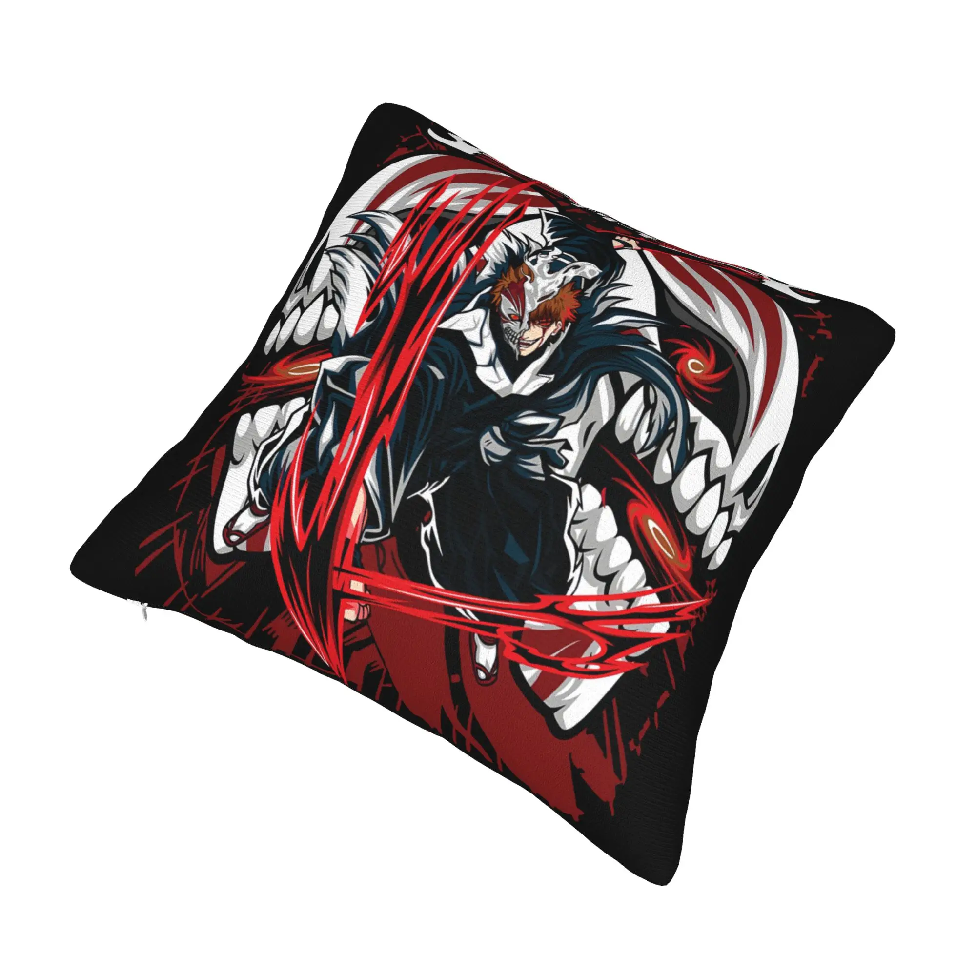 Ichigo Kurosaki Bleach  Cushion Cover Anime Manga  Soft Luxury Pillows Living Room Decoration
