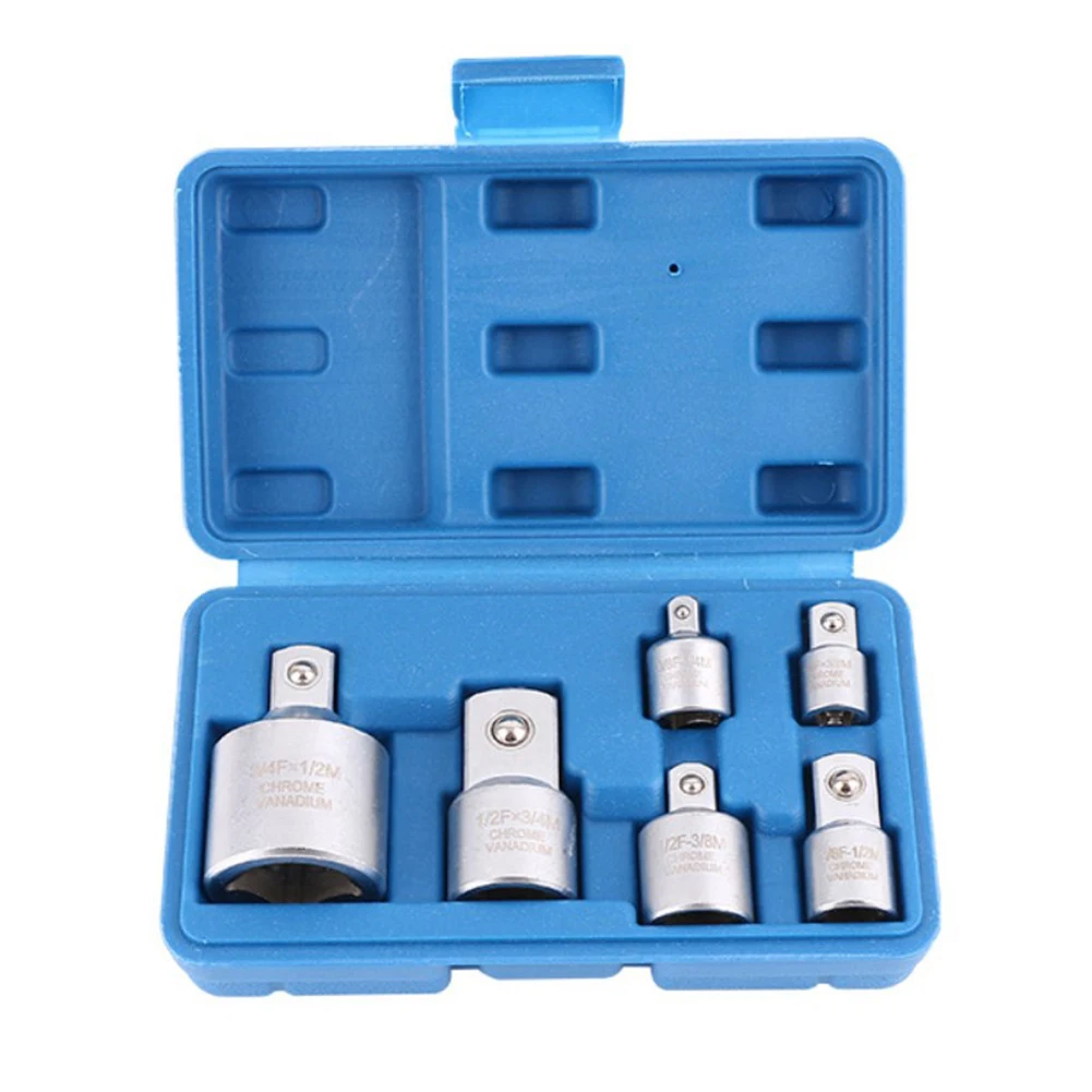 

Socket Wrenches Wrenches For Hand Tools Sleeve Adapter Socket Adapter Adapters 6 Types Portable Steel For Air Wrenches