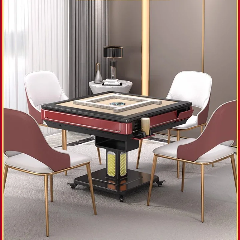 Smart Mahjong Machine Automatic Household Folding Heating Dining Table