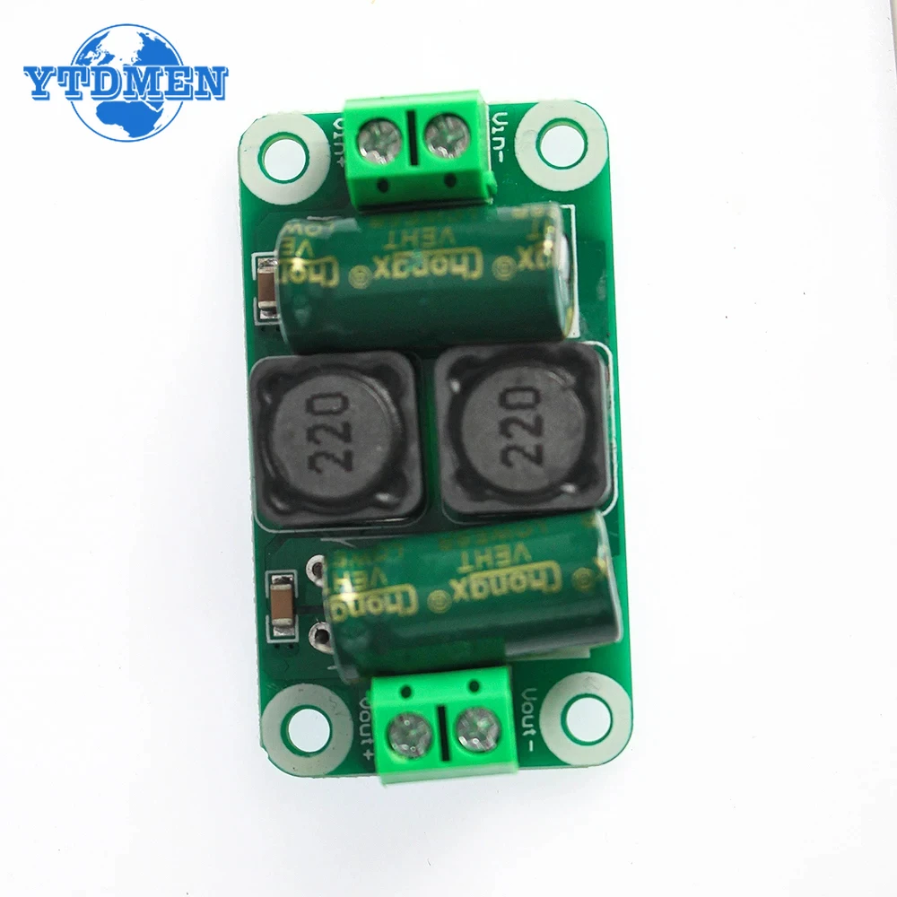 0-50V 4A DC Power Supply Filter Board Class D Power Amplifier Interference Suppression Boards Car EMI Industrial Control Panel