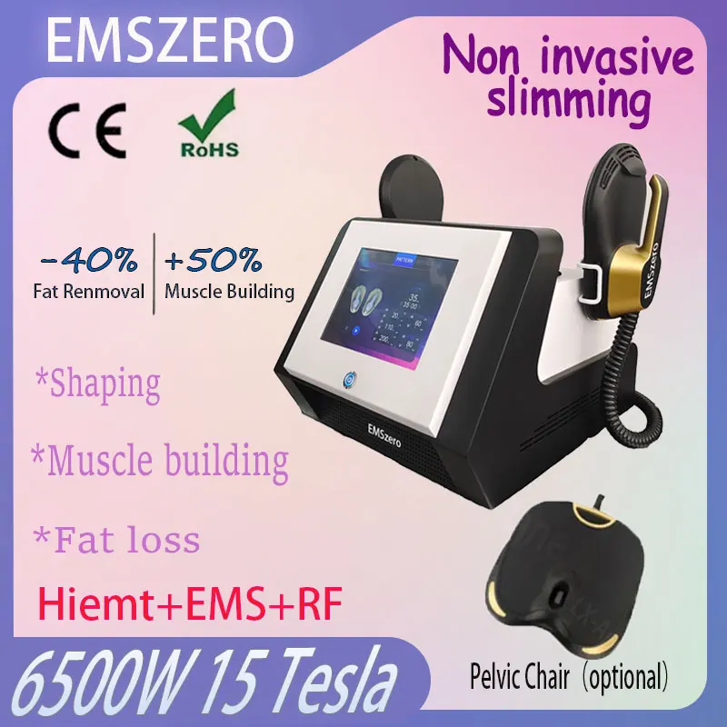 

EMSZERO weight loss muscle training RF electromagnetic fat removal machine EMS shaping beauty device non-invasive