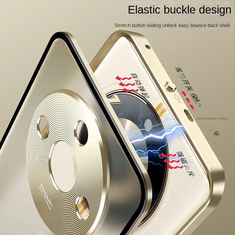 Realme 11 Pro 5G RMX3770 Case Metal Bumper with Clear Tempered Glass Hard Cover Phone Case for Realme 11 Pro Plus 5G RMX3740