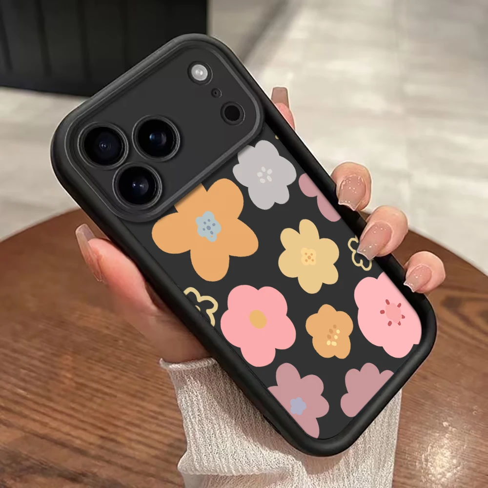 Macaron-Blumen-Handyhülle mit Trageschlaufe für Samsung Galaxy Note 20 Ultra S25 S26 S24 Plus S24 S23FE S24 S25 Ultra Silikonhülle – Detail 6