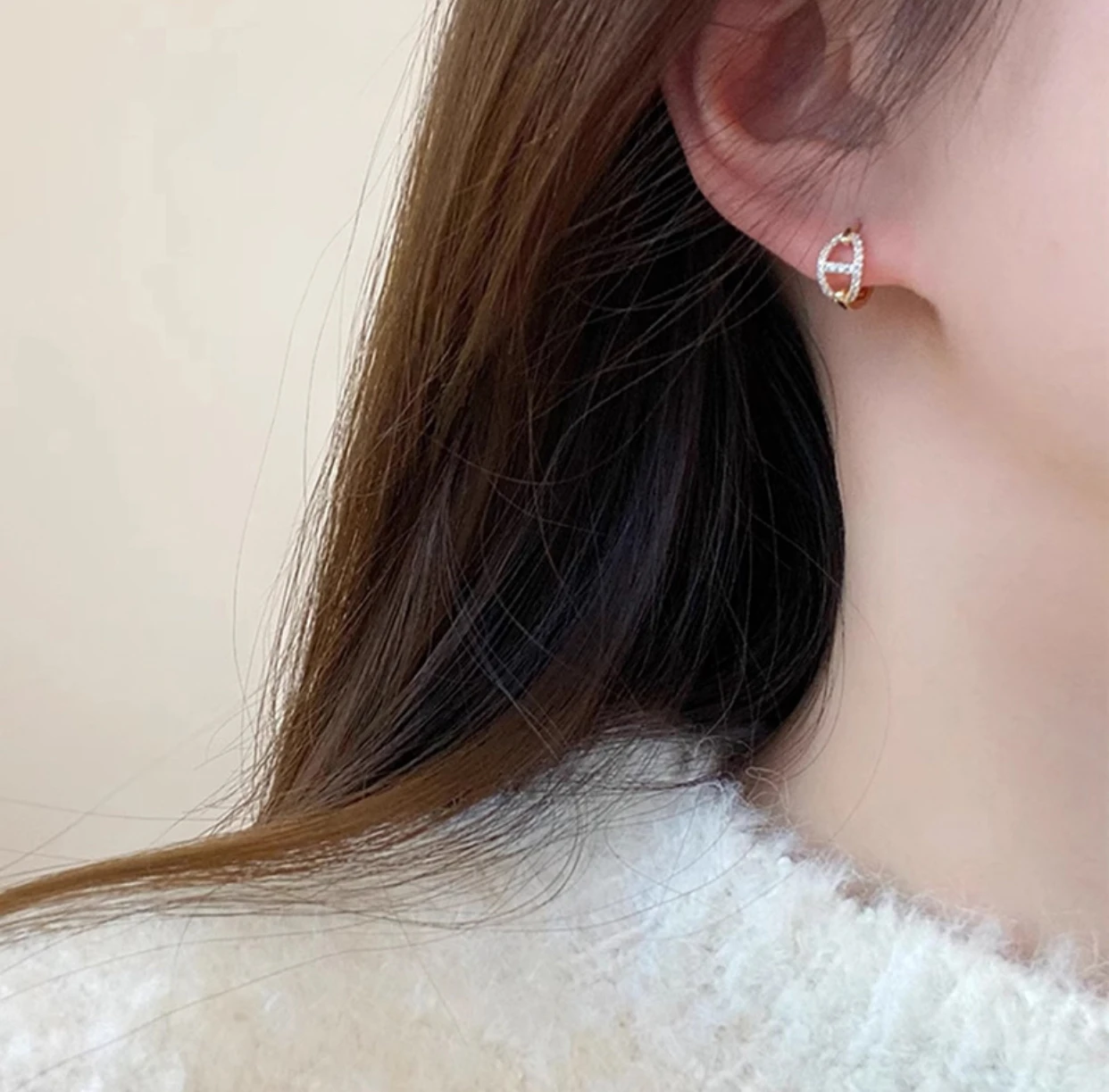 Серьги-застежки для ушей Роскошный дизайн Серьги Силиконовый зажим для ушей Женские серьги без пирсингаМужские и женские стили.