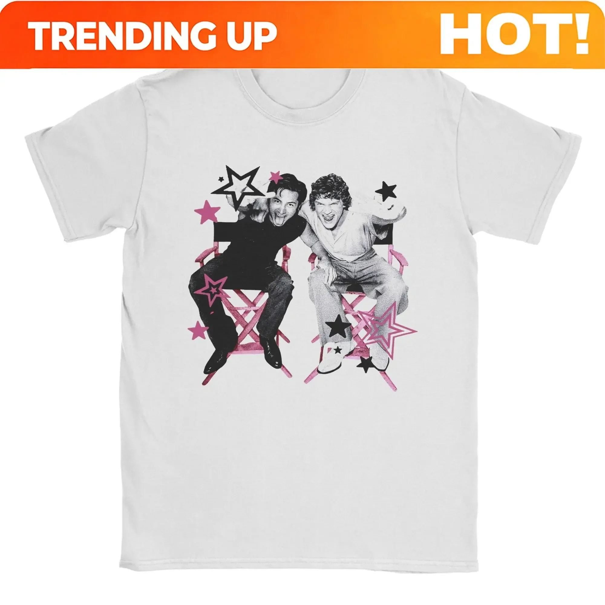 Customization Men T-Shirts Connor Storrie And Hudson Williams Humor Cotton Tee Shirt Short Sleeve T Shirts O Neck Clothing