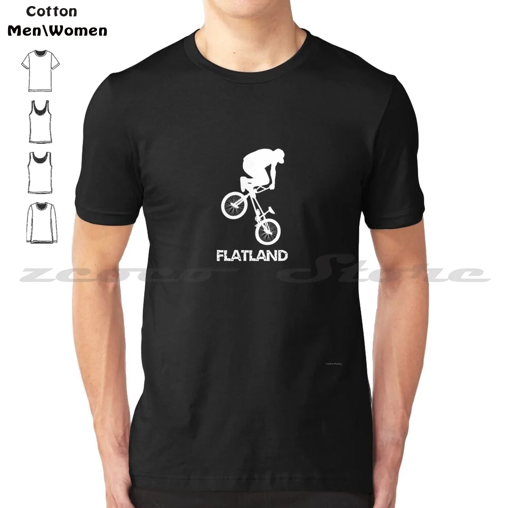 Bmx Flatland Freestyle Bicycle Trick 100% Cotton Men And Women Soft Fashion T-Shirt Freestyle Bmx Flatland Bmx Fakies Wheelies