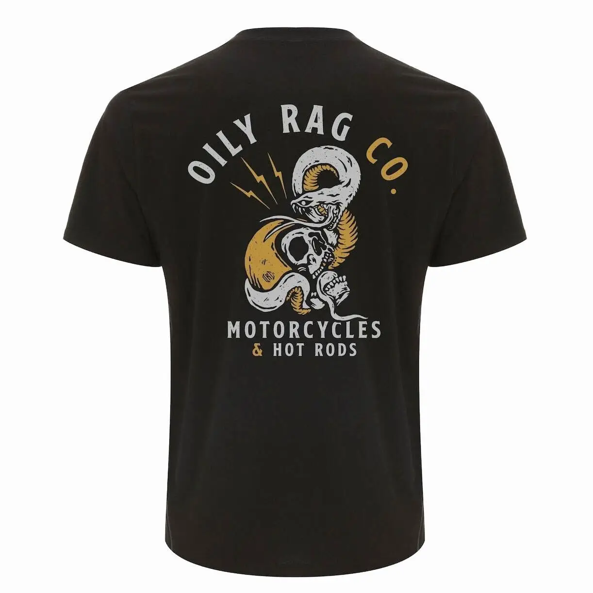 

Petrolhead T Shirt Skull N Snakes Oily Rag Co Outdoor Motorcycle Print Summer Luxury Brand Cotton Men's and Women's T-shirt